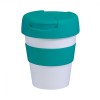 Flip Lid Plastic Karma Cups Turqoise